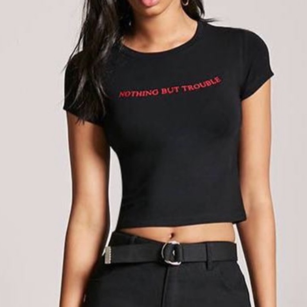 Nothing But Trouble Forever21 top!